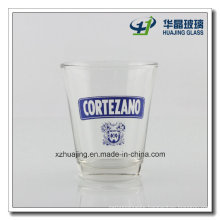 Logo Printing Thick Bottom Empty Glass Candle Holders